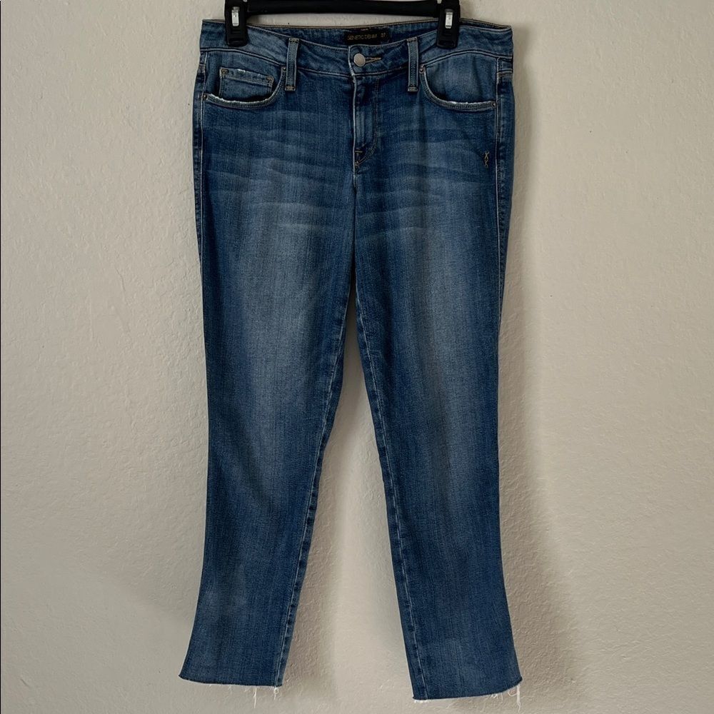 Genetic Denim The Shya Cigarette Raw Hem Jeans in Size 27